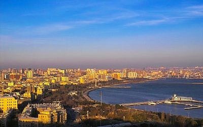 Baku, the capital of energy-rich Azerbaijan (photo credit: CC BY David Davidson/Flikr)