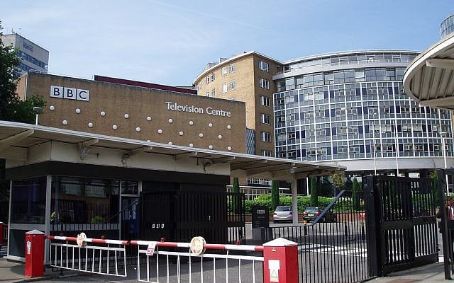 BBC television headquarters in London (photo credit: CC BY SA Amanda Slater/Flikr)
