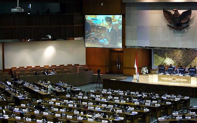 Indonesian Foreign Minister Marty Natalegawa speaking to the parliament in Jakarta last year. (photo credit: CC-BY The Official CTBTO Photostream, Flickr) Indonesian Foreign Minister Marty Natalegawa speaking to the parliament in Jakarta last year. (photo credit: CC-BY The Official CTBTO Photostream, Flickr)