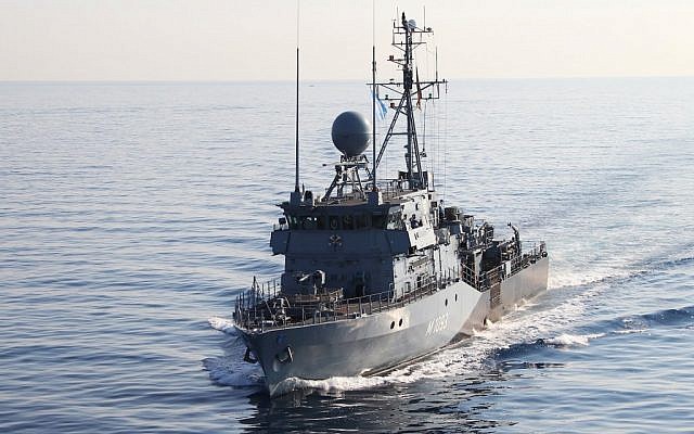 Illustrative photo of a German Navy ship. (photo credit: CC BY AN HONORABLE GERMAN, Flickr) Illustrative photo of a German Navy ship. (photo credit: CC BY AN HONORABLE GERMAN, Flickr)