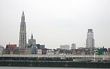 Riverside view of Antwerp, Belgium (CC BY-SA 3.0, by Bbd, Wikimedia Commons)