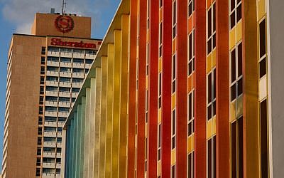 The Sheraton Hotel in Tel Aviv (photo credit: Chen Leopold/Flash90)