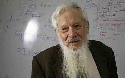 Professor Yisrael (Robert) Aumann (photo credit: Flash90)