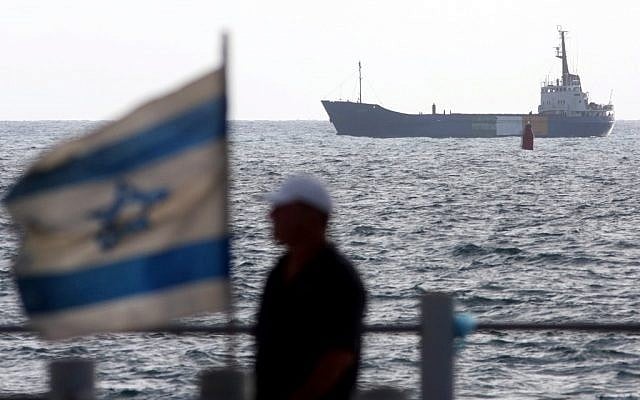 The Free Gaza flotilla ship Rachel Corrie approaching Ashdod in 2010. (photo credit: Edi Israel/Flash90) The Free Gaza flotilla ship Rachel Corrie approaching Ashdod in 2010. (photo credit: Edi Israel/Flash90)