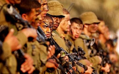 Soldiers of the Kfir Brigade. (Abir Sultan/ File/ Flash90)