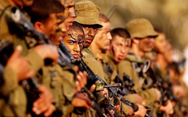 Soldiers of the Kfir Brigade. (Abir Sultan/ File/ Flash90)