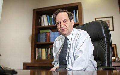 Dan Meridor in 2012. (Noam Moskowitz/Flash90)