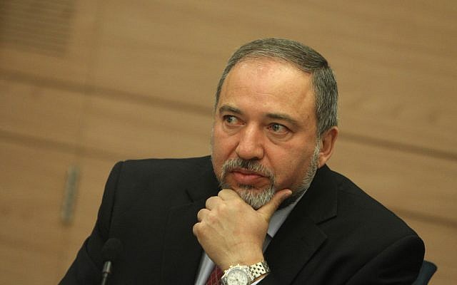 Israeli Foreign Minister Avigdor Liberman, June 2012 (photo credit: Miriam Alster/FLASH90)