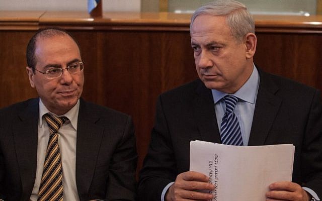 Prime Minister Benjamin Netanyahu, right, and the incoming Minister of Energy Silvan Shalom (photo credit: Uri Lenz/Flash90/File) Prime Minister Benjamin Netanyahu, right, and the incoming Minister of Energy Silvan Shalom (photo credit: Uri Lenz/Flash90/File)