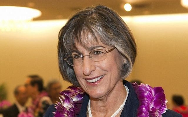 Former Hawaii Governor Linda Lingle. (AP Photo/Marco Garcia)