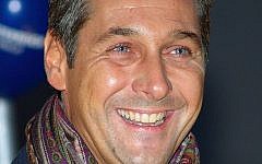 File: Heinz-Christian Strache (photo credit: CC-BY-SA Christian Jansky/Wikipedia)