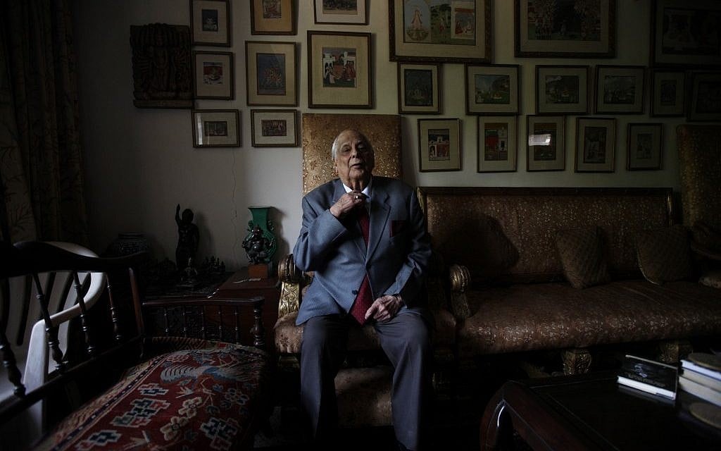 Lt. Gen. Jack Jacob, shown sitting in his New Delhi home, likely saved hundreds of thousands of lives while serving as chief of staff of the Indian Eastern command during the 1971 Bangladesh war. (Ashish Sharma/Open/JTA) Lt. Gen. Jack Jacob, shown sitting in his New Delhi home, likely saved hundreds of thousands of lives while serving as chief of staff of the Indian Eastern command during the 1971 Bangladesh war. (Ashish Sharma/Open/JTA)