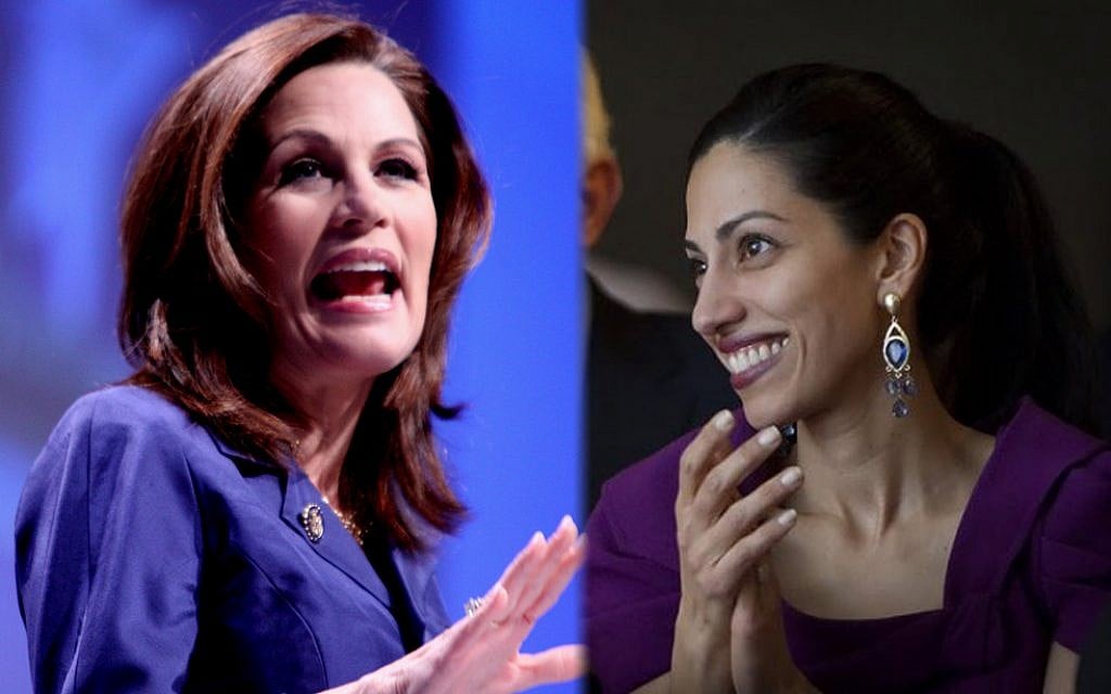 Some Jewish leaders accused Rep. Michele Bachman, left, for launching a 'witch hunt' following her allegations that Huma Abedin had ties to the Muslim Brotherhood. (photo credit: Gage Skidmore/Creative Commons/JTA) Some Jewish leaders accused Rep. Michele Bachman, left, for launching a 'witch hunt' following her allegations that Huma Abedin had ties to the Muslim Brotherhood. (photo credit: Gage Skidmore/Creative Commons/JTA)