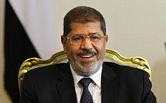 Egyptian President Mohammed Morsi (photo credit: Amr Nabil/AP)