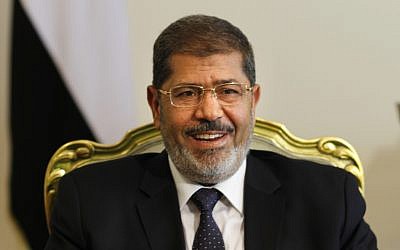 Egyptian President Mohammed Morsi (photo credit: Amr Nabil/AP)