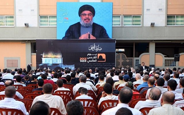 Is Shiite leader Hassan Nasrallah's influence waning in the new Middle East order? (photo credit: AP)