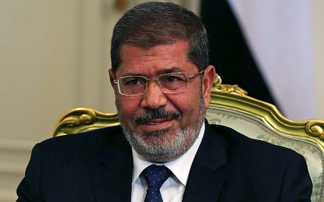 Egyptian President Mohammed Morsi (photo credit: AP/Mark Wilson)