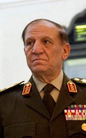 Former Egyptian chief of staff Lt. Gen. Sami Anan in February 2012. (photo credit: CC BY FishInWater, Wikimedia Commons)