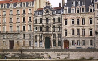 The Grande Synagogue de Lyon (photo credit: CC BY Alain Lorange/Wikipedia)
