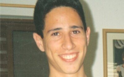 Guy Hever at 17. The 20-year-old soldier exited a guard post on the Golan Heights and vanished without a trace. (Courtesy of Rina Hever)