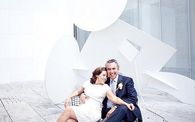 Jordana and Jon. A match made on JDate (photo credit: courtesy)