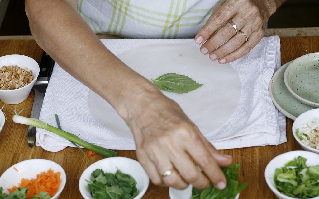 Rice paper spring rolls, a perfect summer snack (courtesy)