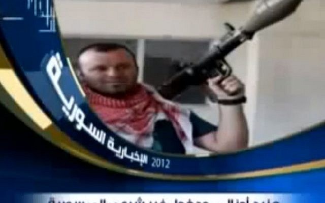 Turkish journalist and captive Cuneyt Unal (photo credit: YouTube screenshot)