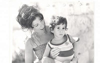 Rina Hever with Guy (photo credit: Courtesy of Rina Hever)