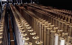Illustrative. Centrifuges enriching uranium. (Public Domain/US Department of Energy/Wikimedia Commons)