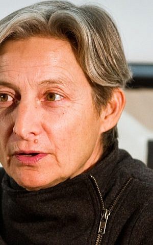 Israel critic Judith Butler. (photo credit: CC-BY Andrew Rusk, flickr)