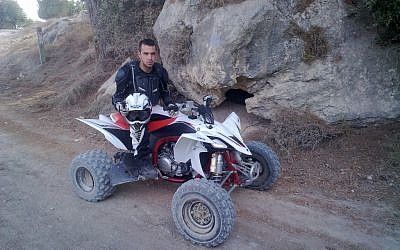 Suspected Givat Brenner hit-and-run perpetrator, 23-year-old Yaniv Fierovskin. (photo credit: Facebook)