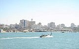 The waters off the coast of Gaza. (photo credit: CC-BY-SA ProIsraeli, Flickr)