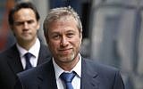 The owner of England's Chelsea Football Club, Russian tycoon Roman Abramovich, as he leaves court in London, October 4, 2011. (AP/File)