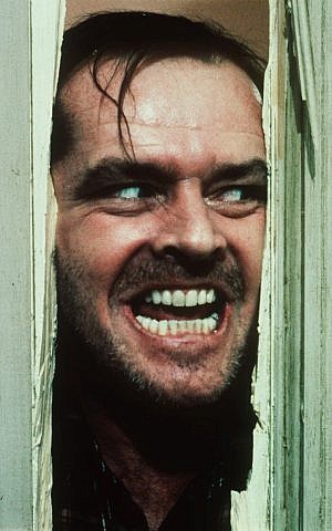 Jack Nicholson portrays Jack Torrance in a scene from the movie 'The Shining.' (photo credit: AP Photo/Warner Bros. Inc., file) Jack Nicholson portrays Jack Torrance in a scene from the movie 'The Shining.' (photo credit: AP Photo/Warner Bros. Inc., file)