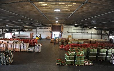 Tons of holiday foods ready to be shipped to IDF bases across the country (photo credit: courtesy IDF)
