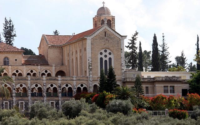 The building of the Trappist Monastery in Latrun. (Photo credit: Yossi Zamir/Flash90)
