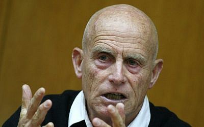 Former MK and Shin Bet chief Ami Ayaon (photo credit: Olivier Fitoussi/Flash90)