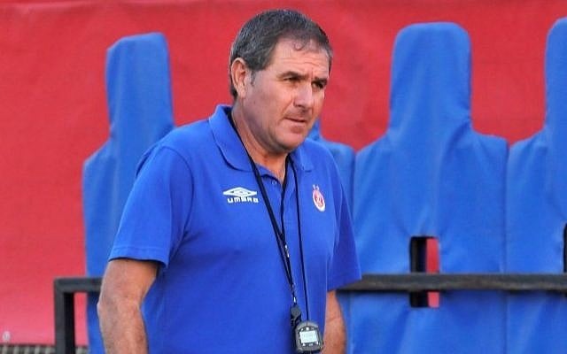 Israel national team's head coach Eli Gutman (photo credit:Flash90)