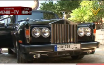 The Volvo that became a Rolls (photo credit: Memri screenshot)