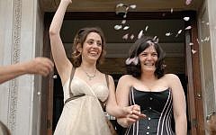 Just married. Yael Biran (right) and Tal Yakobovitch. (photo credit: courtesy)