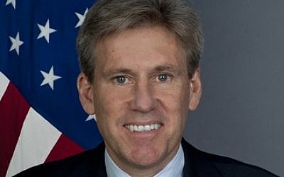 US ambassador to Libya Christopher Stevens (photo credit: courtesy/US State Department)