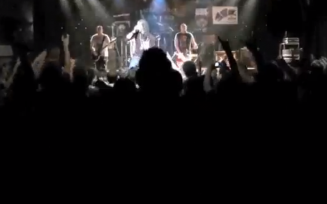 Metal concert (screenshot: YouTube)