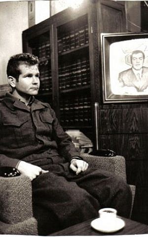 Shahak during a January 1974 interview from prison, Syria's first admission that it held Israeli POWs (Photo credit: Courtesy: Erim Balaila)