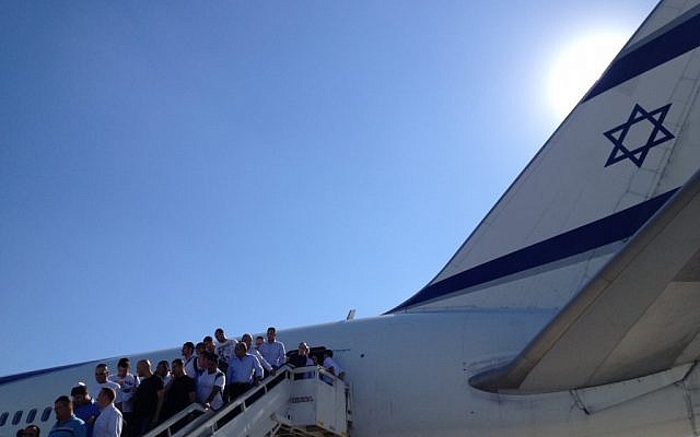 Pilgrims arriving in Bulgaria this week (photo credit: Times of Israel/Matti Friedman) Pilgrims arriving in Bulgaria this week (photo credit: Times of Israel/Matti Friedman)