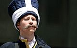A man sporting a mustache at the Chicago Turkish Festival in 2010. (photo credit: CC BY-SA quinn.anya, Flickr)