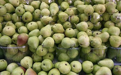 Pears in abundance (photo credit: Nati Shohat/Flash 90)