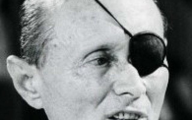 Moshe Dayan, June 1981. (photo credit: Moshe Shai/Flash90)