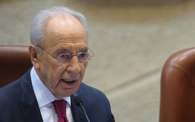 President Shimon Peres in the Knesset (photo credit: Flash 90) President Shimon Peres in the Knesset (photo credit: Flash 90)
