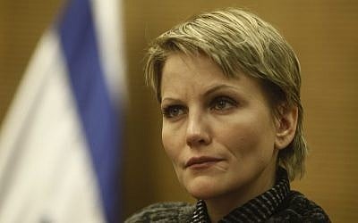 MK Anastasia Michaeli (photo credit: Uri Lenz/Flash90)