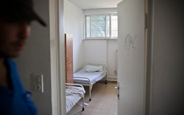 Illustrative photo of a psychiatric hospital. (photo credit: Noam Moskowitz/Flash90)